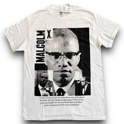 Philcos - Malcolm X Freedom Tee - Men s Size Medium - White