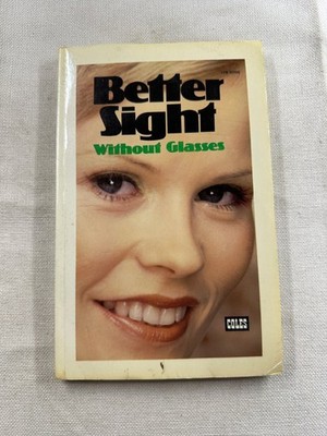 Better Sight Without Glasses Harry Benjamin 1969 Natural Vision Coles