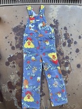 True Vintage 1970s Kids Liberty HeeHaw Overalls Size 5T