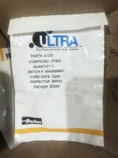 Parker Perfluoroelastomer Seals Ultra O-RING 2-225 (FF582) - NEW!