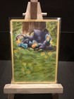 Luxray Pokemon FanArt Hand Painted Card extended art Collectible ACEO ORIGINAL — photo 3