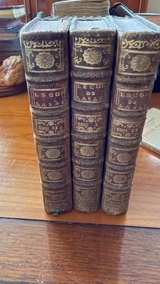 livre ancien-Les leçons de la sagesse sur les défauts des hommes - Trois tomes - Photo 1/4