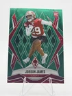2025 Panini Phoenix Football Green Winter Jordan James #220