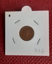 1 Pfennig BRD 1971  G. Karlsruhe.