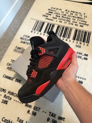 Size 9 - Jordan 4 Retro Mid Red Thunder