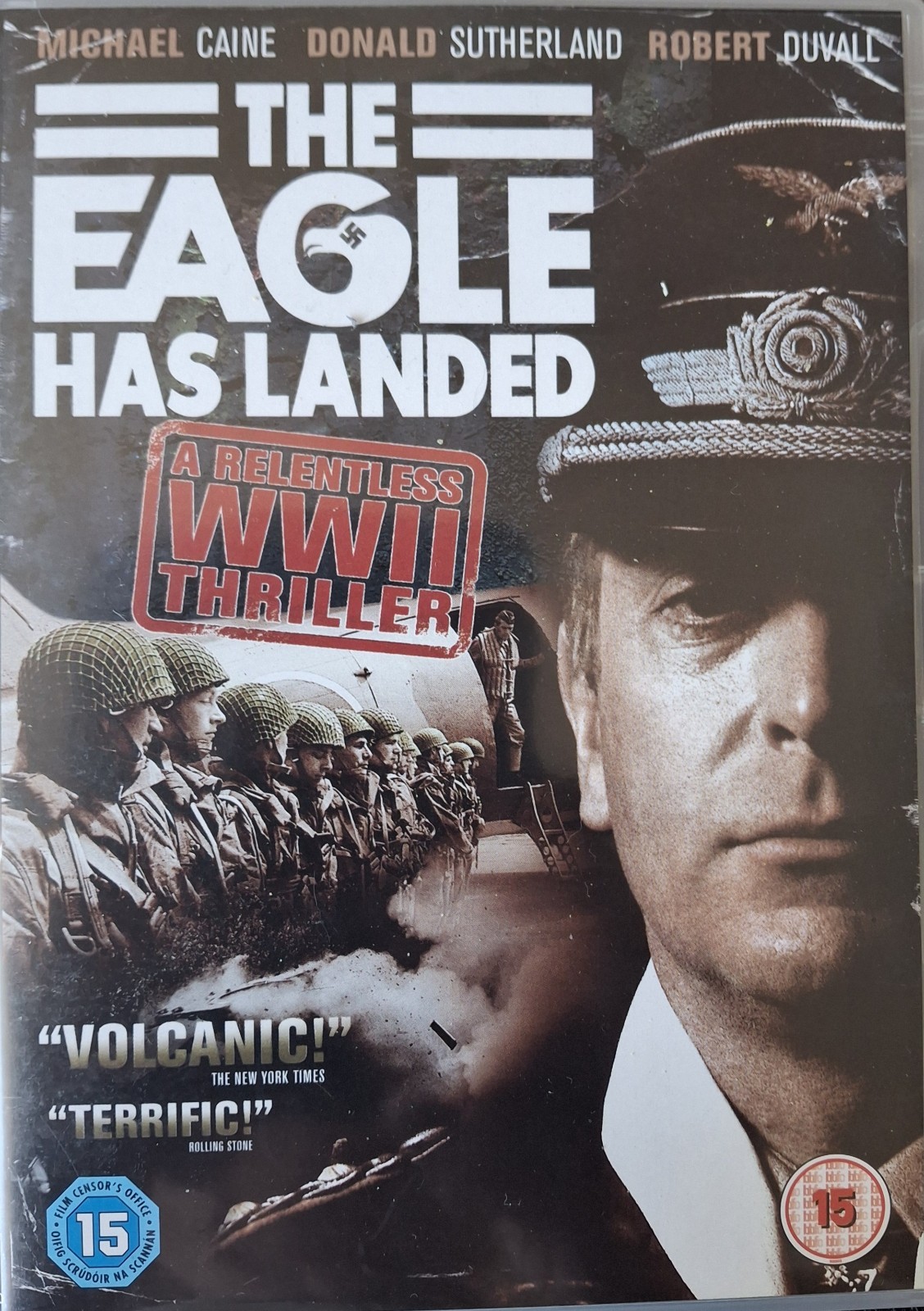 The Eagle Has Landed (1976) DVD Michael Caine/Donald Sutherland EX Condition