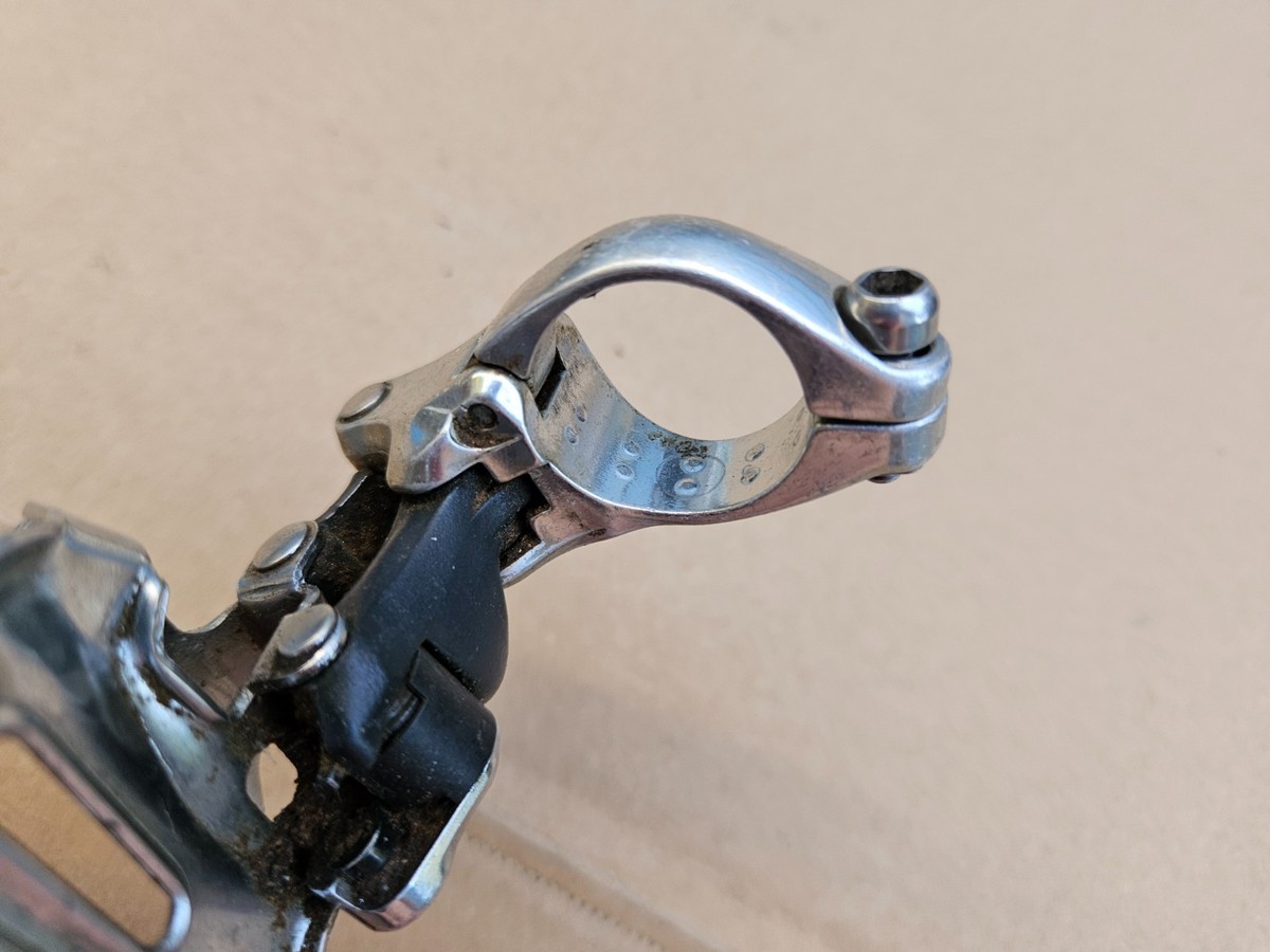 SHIMANO - たら1028 Vintage Shimano Deore XT FD-M737 Front Derailleur 28.6 mm