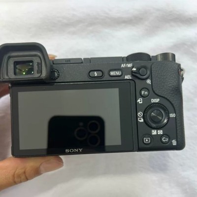 Sony A6300 24MP 4K Mirrorless Camera w/16-50mm Fast AF Kit Black English