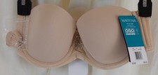 Vanity Fair Women Beauty Back Smoothing Strapless Bra Beige Size 34B