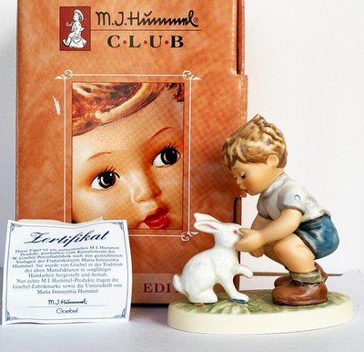 Hummel #615 Private Conversation ~Club Exclusive TM7 SKROBEK SIGNED 1999~BOX~COA