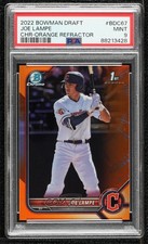 2022 Bowman Draft Chrome Orange Refractor 6/25 Joe Lampe #BDC-67 PSA 9 MINT 0e23