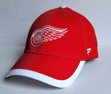 Official Fanatics Detroit Red Wings Licensed NHL Snapback Cap Hat - Clean