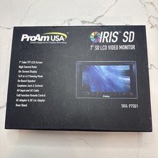 ProAm USA 7 Inch Iris SD On-Camera LCD Monitor Kit with Chargers