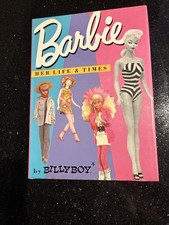 Barbie Her Life Times by BillyBoy 1987 Hardcover Doll History Book First Ed