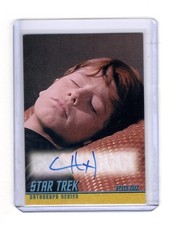 2008 STAR TREK 40TH ANNIVER SERIES 2 CRAIG HUXLEY A178 AUTOGRAPH PETER KIRK