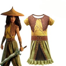 Disney Raya And the Last Dragon Child Halloween Costume Size 5/6 New with Tags