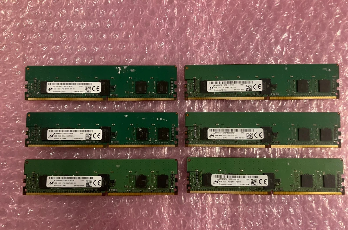PC4-19200 (DDR4-2400) Bus Speed DIMM Computer Memory (RAM) 24 GB