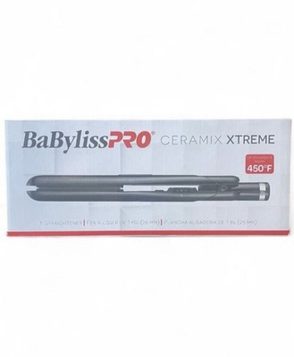 BaByliss PRO Ceramix Xtreme Ceramic 1  Straightener Flat Iron Black Professional