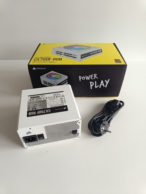 Corsair CX750F RGB | 750W | Vollmodular | Weiß | 80 Plus Bronze + Bonus