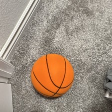 Silent Basketball Size 7 (9 Inches) Orange Indoor Foam