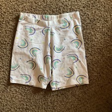 Wonder Nation Kids Size 14/16 Rainbow Shorts
