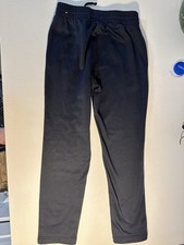 Nike Youth s Black Jogger Pants L Drawstring Elastic Waist Polyester FD3881-010