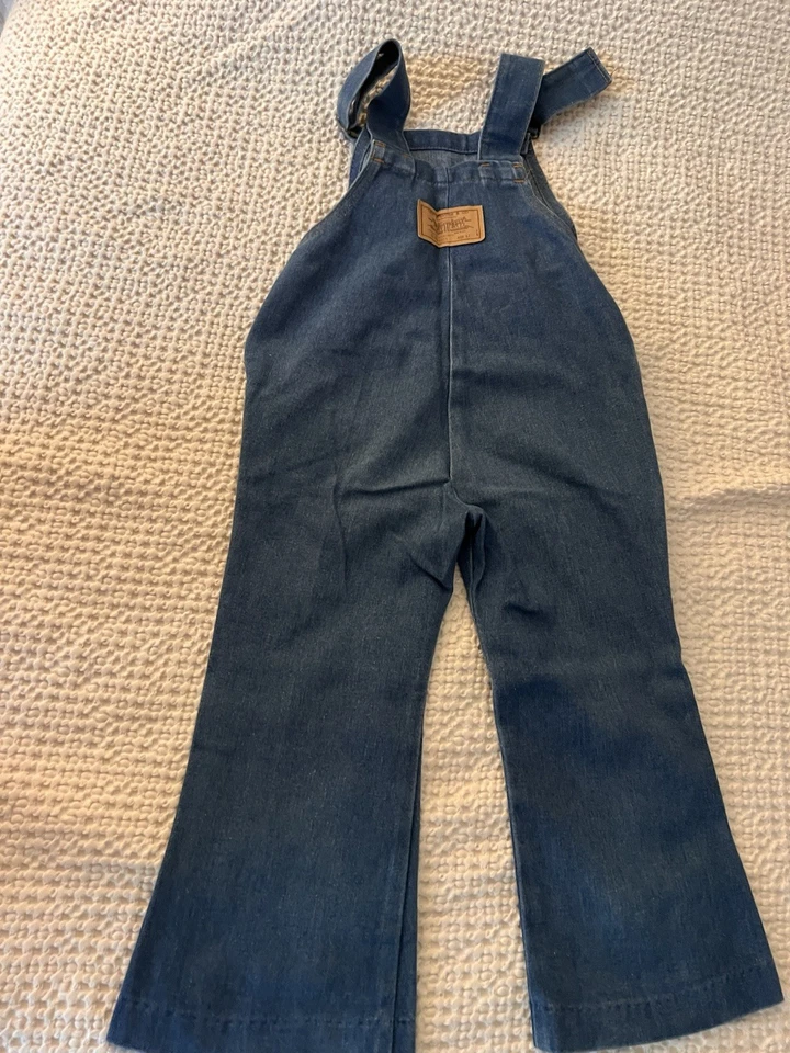 Mono Levis Kids 4T Naranja Tab EE. UU. Denim Vintage Foto 3 de 4