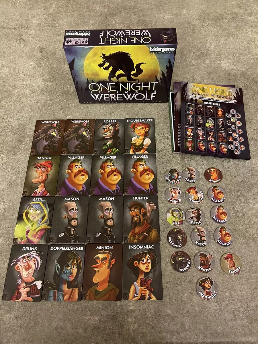 One Night Werewolf, Board Game