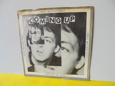 SINGLE 7'' - PAUL MC CARTNEY - COMING UP - COMING UP - LUNCH BOX-ODD SOX - EP