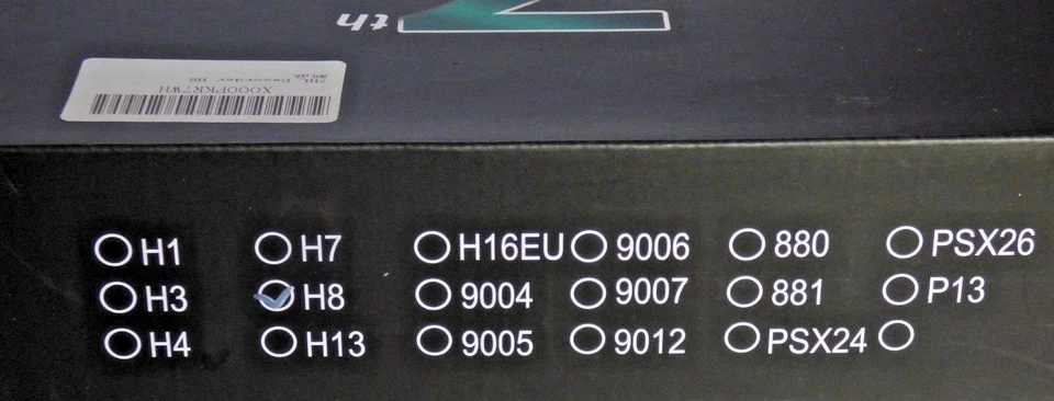 H8 LED Headlight kit (Quakeworld) Free P&P to Uk Mainland - Image 3 of 4