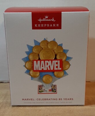 Ornement De Noël Hallmark Keepsake Marvel - 85e Anniversaire - Édition 2024