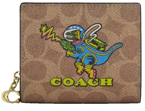 COACH 財布 NWT Coach #25963 Checkered Heart Phone Wallet Terracotta Multi Zip