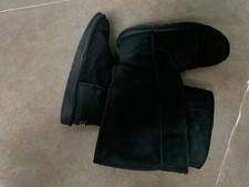 Women  s UGG Classic Tall Boots Black 5815 Size 8 CON83 