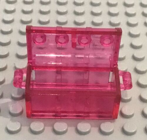 Lego Trans-Dunkelrosa Behälter, Schatztruhe, Harry Potter Winkelgasse 4723 - Bild 2 von 2