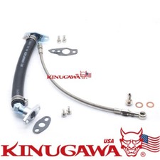 Turbo Oil Feed High Flow Drain Pipe Kit For Toyota Ct12 Ct20 Ct26 Turbos