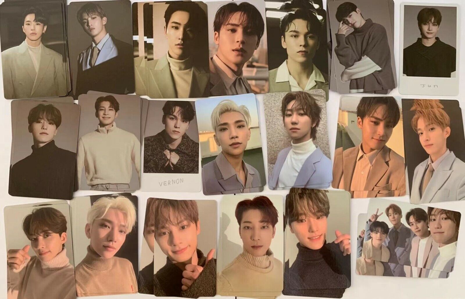 SEVENTEEN 2021 Incomplete trading card photo card