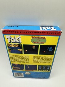 Toki Nintendo NES Game Complete in Box Original CIB  Rare!