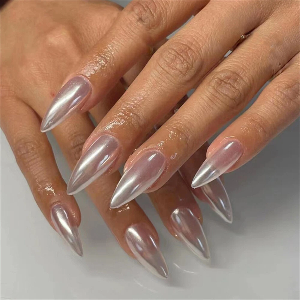 Silver nails on sale