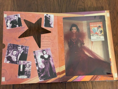 Mattel Barbie 12815 Hollywood Legends Collection Scarlett O'Hara Red Dress  - Afbeelding 3 van 4