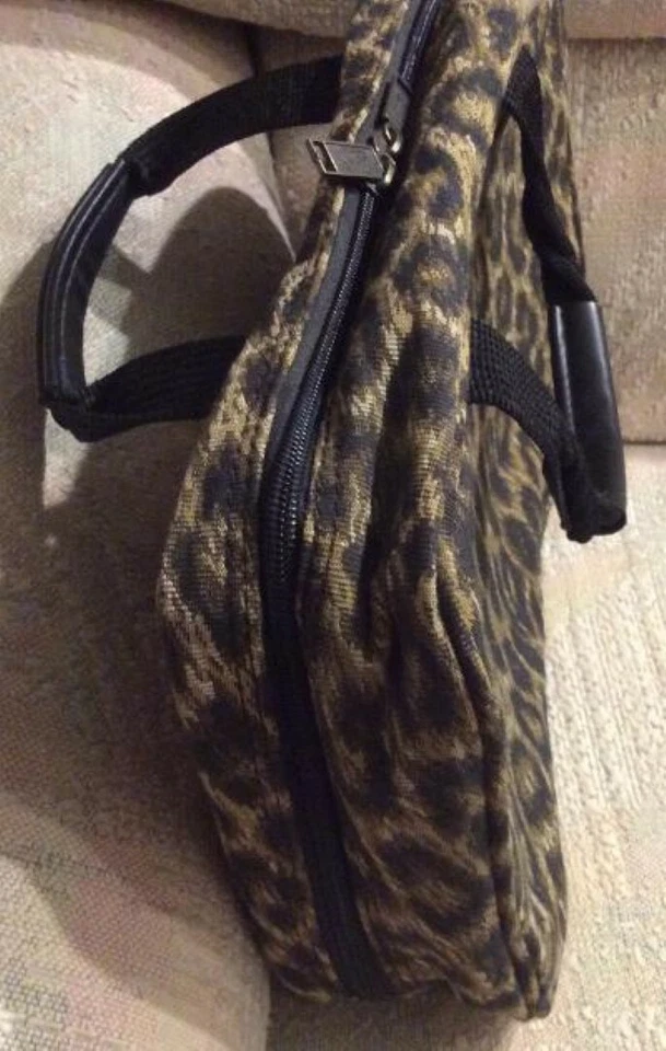 RICARDO Safari Rover Tapiz Leopardo ORGANIZADOR DE VIAJE - BOLSA DE COSMÉTICOS #3813! Foto 4 de 4