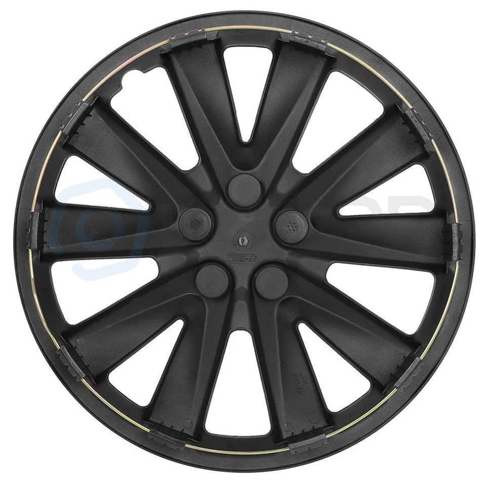 ECCPP Set of 4 Universal Wheel Cover Snap On Hub Caps For R16 Tires 16 inch Only - Imagem 2 de 4