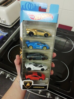 Hot wheels Lamborghini 5er Pack Veneno Huracan Murcielago etc 