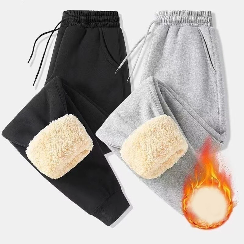 Men s Winter Joggers Trousers with Warm Fleece Lining Perfect for