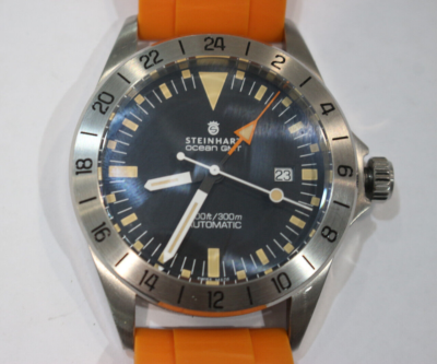 Steinhart Ocean One Vintage GMT Diver Automatic 42mm Swiss Steinhart Ocean One Vintage GMT Diver Automatic 42mm Swiss