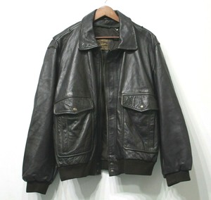 Mens Leather Jacket / XL / Redskins / Bomber / B32 / Casual / Biker Racer Brown | eBay