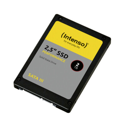 Intenso Performance 2 TB Interne SATA SSD 6.35 cm (2.5 Zoll) SATA 6 Gb/s Reta...