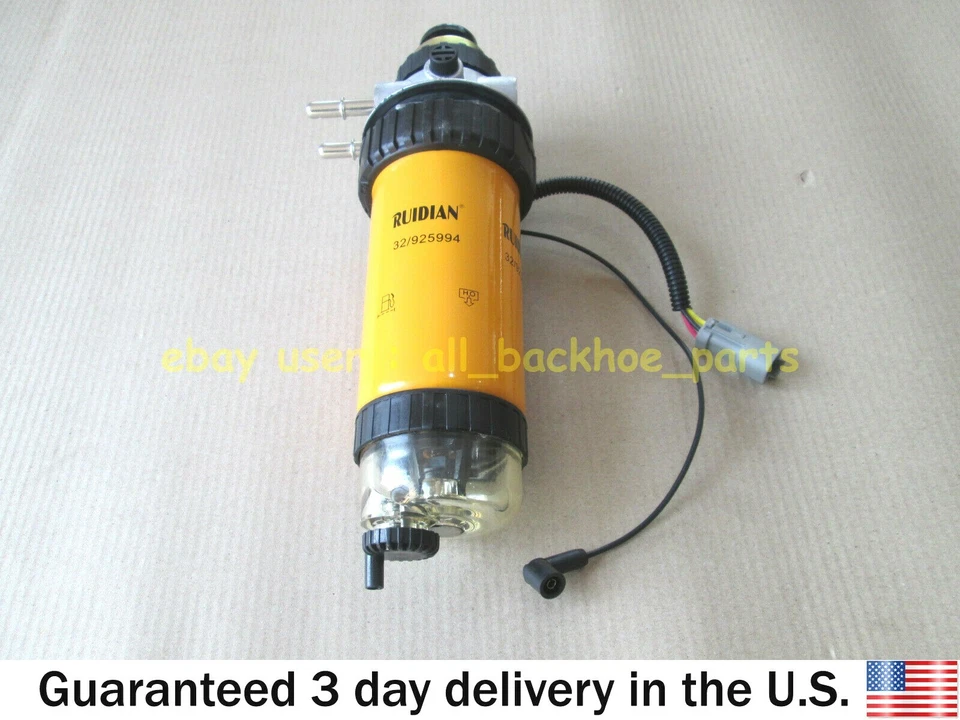 JCB BACKHOE - FUEL FILTER ASSEMBLY - 30 MICRON (PART NO. 320/07280 320/07068) - Image 4 of 4