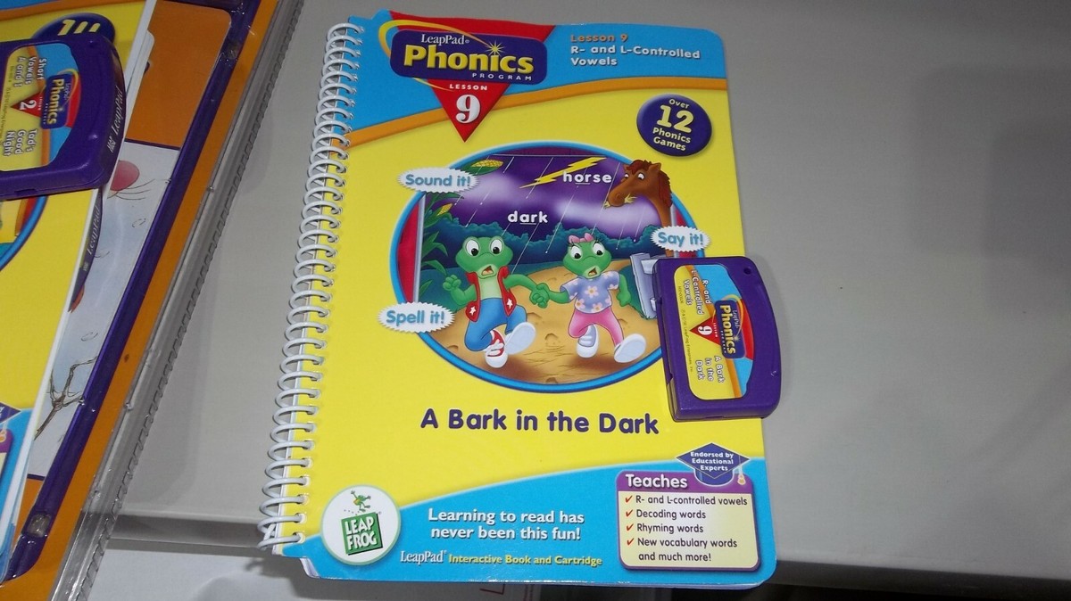 Leap Frog Leap Pad Phonics Lesson 9 Controlled Vowels and R & L 