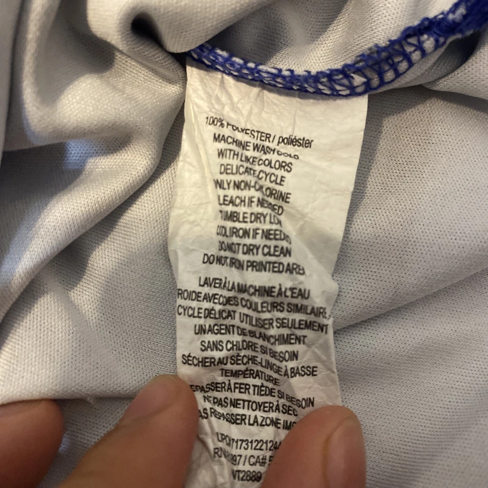 Polo de golf Ben Hogan Performance para hombre azul talla XL a rayas manga corta Foto 3 de 4