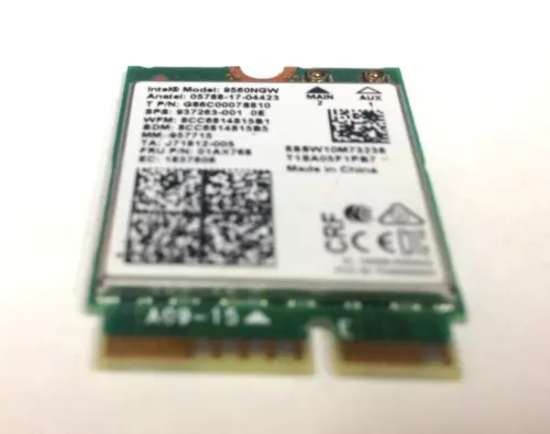 Intel 9560NGW Wireless-AC 9560 802.11AC WLAN PCI-Express 5.1 WiFi - Picture 2 of 4